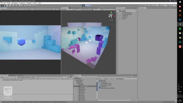 EXPERTO en Realidad Virtual con Unity y Google VR – Screenshot 1