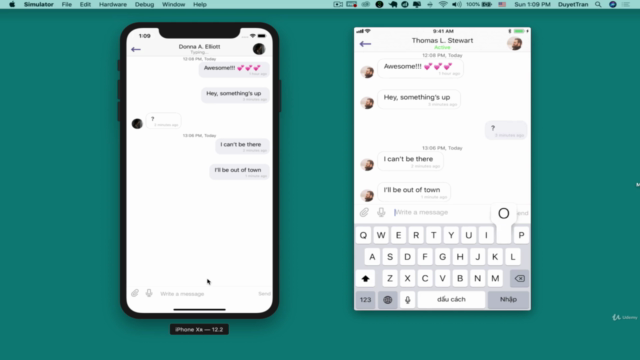 Build Full Realtime Chat + Tinder App – Screenshot 2