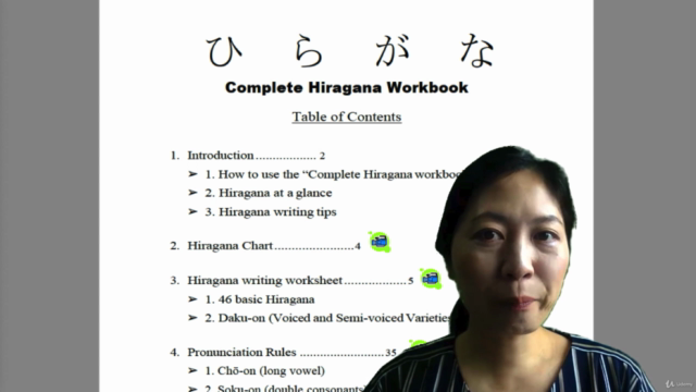 Complete Hiragana Workbook with Video Tutorials – Screenshot 3