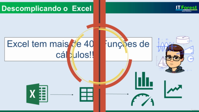 Curso de Excel: Aprenda de um jeito fácil e descomplicado. – Screenshot 3
