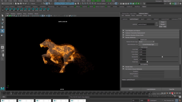 Particles in Maya -1 – Screenshot 4