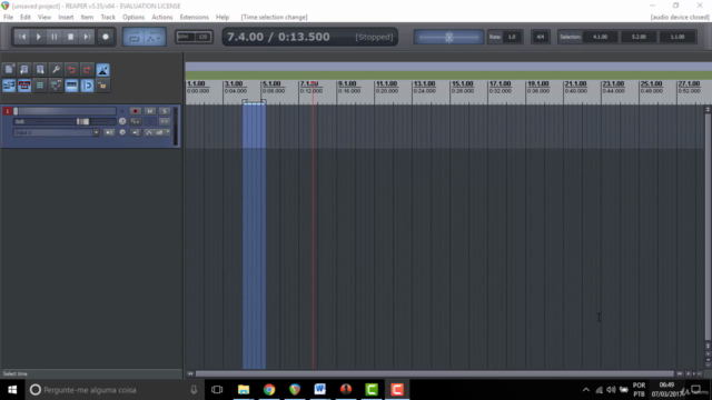 Edição e produção de Áudio Publicitário utilizando Reaper – Screenshot 4