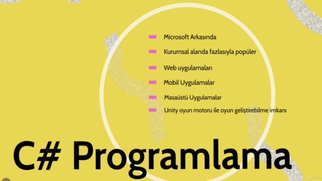 C# ve SQL| Sıfırdan C# ile Nesneye Yönelik Programlama | C# – Screenshot 3