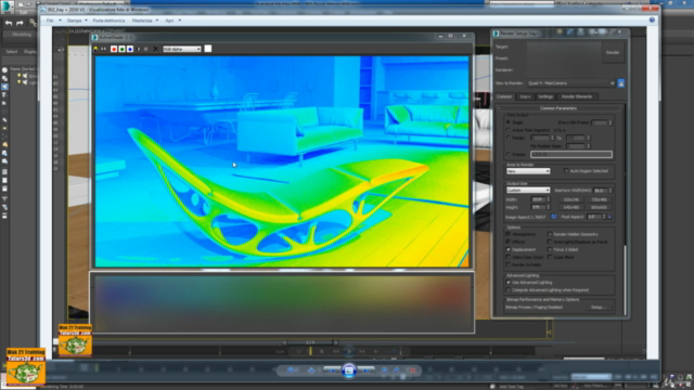 3ds max Iray + Rendering e Light Modulo 1 – Screenshot 4