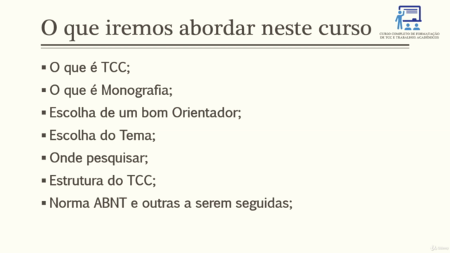 Curso Completo de Formatação de TCC e Trabalhos Acadêmicos – Screenshot 3