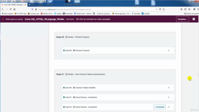 Curso SQL, HFSQL, WLanguage, Windev – Screenshot 4