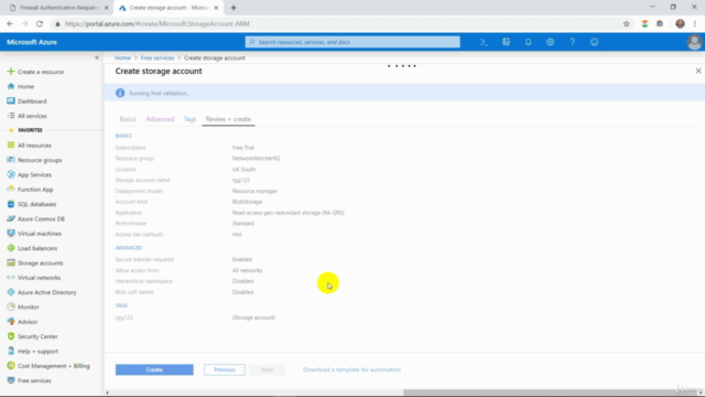 Cloud Storage Services on Microsoft Azure – Screenshot 3