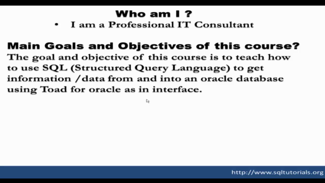 Learn SQL For Oracle Databases - Using Toad From Scratch – Screenshot 1