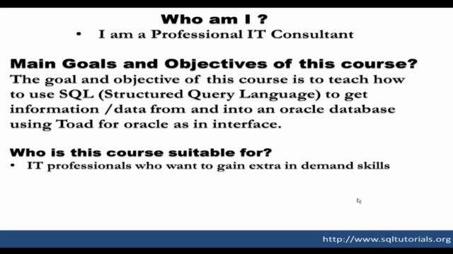 Learn SQL For Oracle Databases - Using Toad From Scratch – Screenshot 2