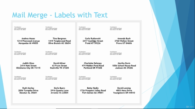 Microsoft Word - Labels & Mail Merge for Small Businesses – Screenshot 2