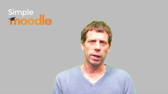 Simple Moodle 3.2+ – Screenshot 1