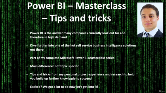 The Power BI Masterclass - Additional Tips and Tricks - Screenshot_01