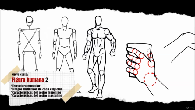 Curso de dibujo: Figura humana 2 – Screenshot 4