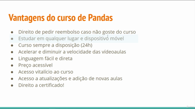 Manipulação e Análise de Dados com Pandas - Python – Screenshot 4
