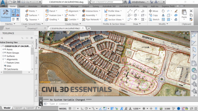 AutoCAD Civil 3D Training: The Ultimate Course – Screenshot 1