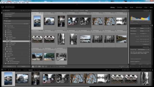 Corso di Adobe Lightroom Classic CC – Screenshot 1