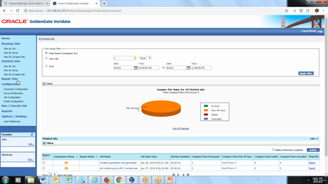 Oracle Goldengate Veridata Fundamentals - Screenshot_04