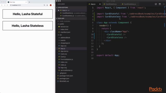 Learning React – Screenshot 2