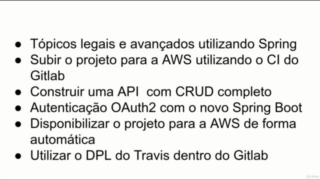 Spring Boot 2, OAuth2 e Gitlab CI com DPL(Travis) + AWS – Screenshot 1