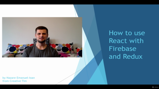 How to use React with Firebase and Redux – Screenshot 1