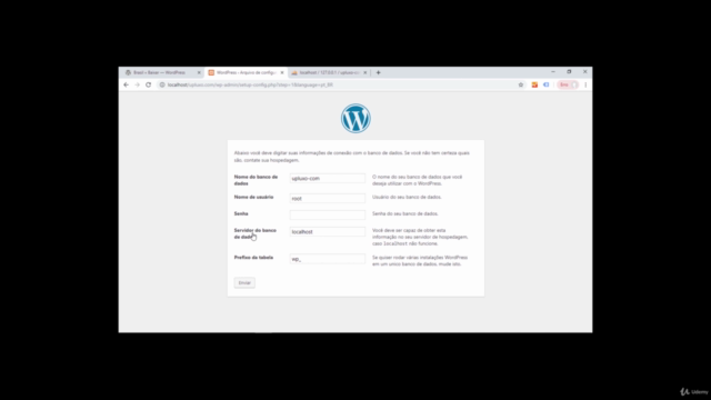 Como Instalar o WordPress em Localhost – Screenshot 2