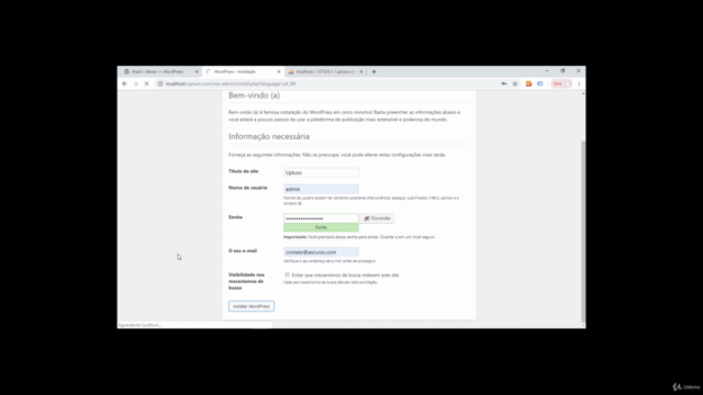 Como Instalar o WordPress em Localhost – Screenshot 3