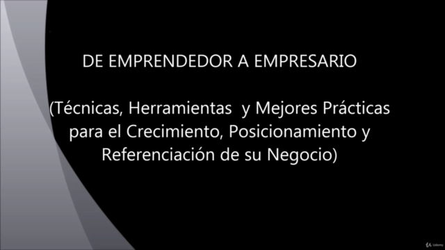 De Emprendedor a Empresario – Screenshot 1