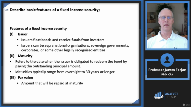 CFA Level 1 Fixed Income – Screenshot 1