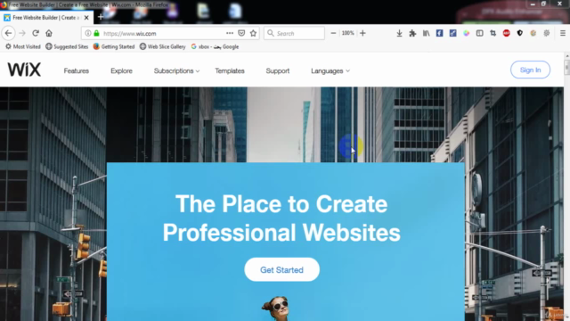 wix صناعة المواقع بواسطة – Screenshot 4