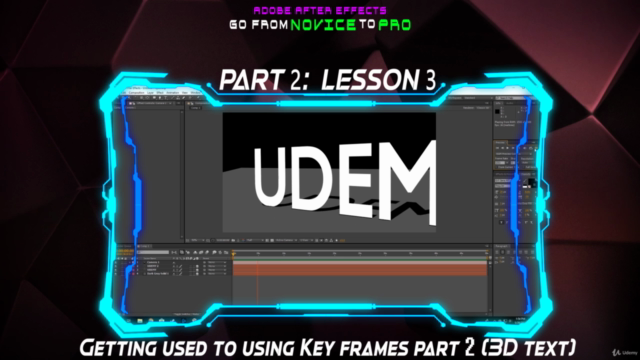 After Effects: Beginner to Pro In Editing and developing. – Screenshot 1