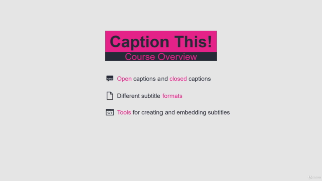 Caption This! Become a Pro in Video Captioning and Subtitles – Screenshot 3