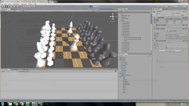 Creando Videojuegos 3D en Unity: Ajedrez – Screenshot 2