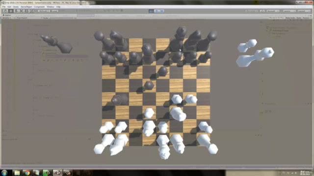 Creando Videojuegos 3D en Unity: Ajedrez – Screenshot 3