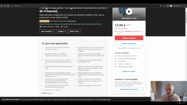 PostgreSQL pour les (grands) débutants (Version 17.0) – Screenshot 2