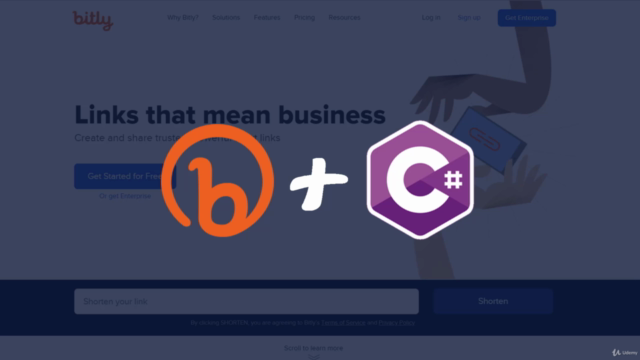 C# e Windows Forms: Encurtando URLs com a API do Bitly – Screenshot 1