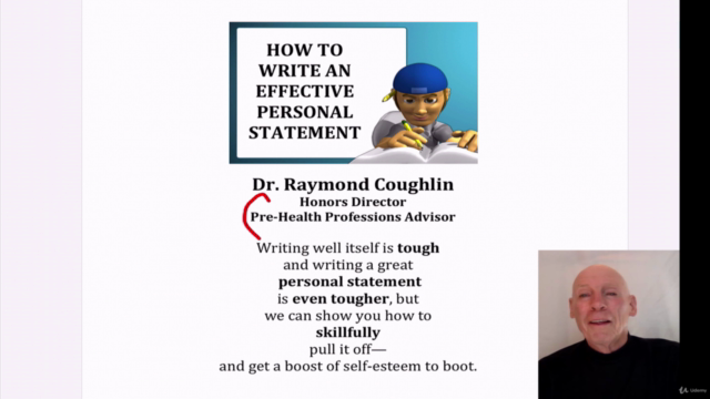 How to write an effective personal statement – Screenshot 1
