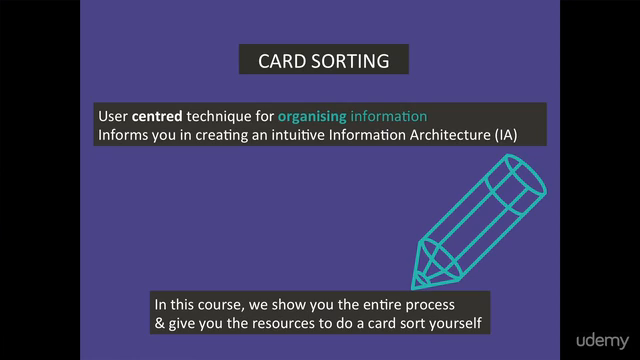 Developing an Information Architecture with Card Sorting – Screenshot 1