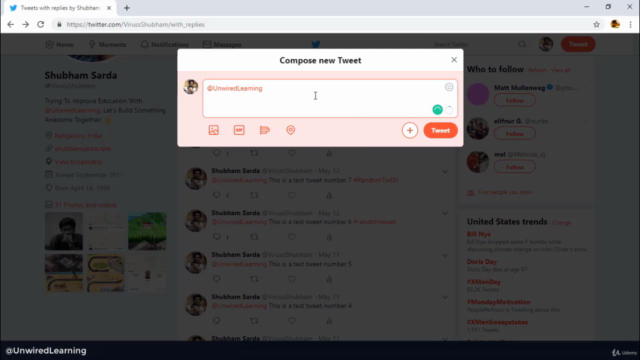 Building Twitter Bot With Python and Tweepy - Python Project – Screenshot 1