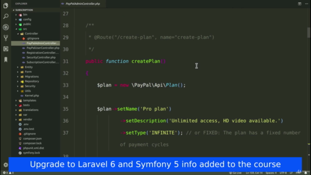 PayPal Payment Integration with PHP, Laravel and Symfony – Screenshot 4