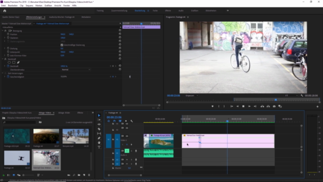 Premiere Pro für Anfänger - Videoschnitt mit Adobe Premiere – Screenshot 3