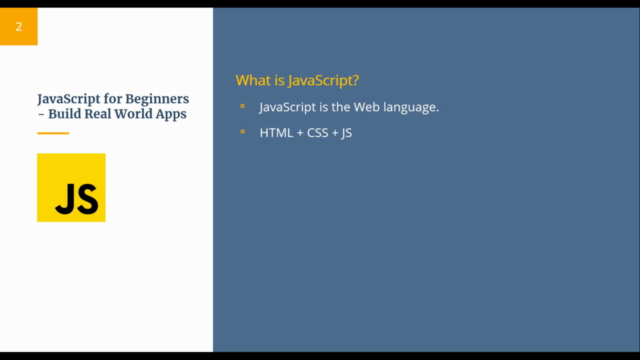 JavaScript for Beginners - Build Real World Apps (Arabic) - Screenshot_01