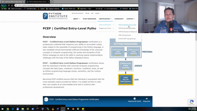 Becoming PCEP (Python Certified Entry-level Programmer) – Screenshot 2