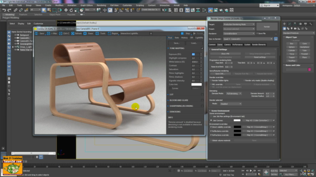 3ds max Corona Rendering Upgrade 1.6 Modulo 5 – Screenshot 1