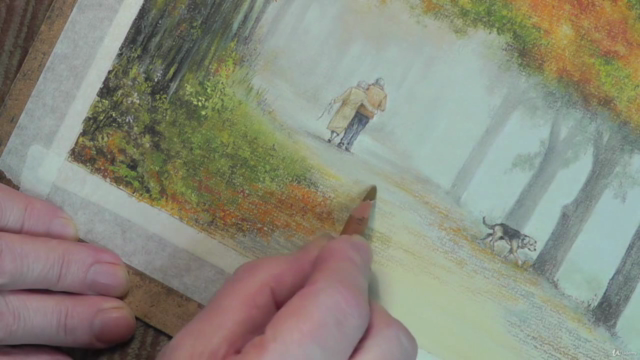 How to Draw Figures in Landscapes with Pastel Pencils – Screenshot 2