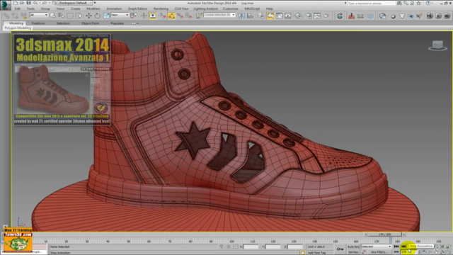 3ds max Modellazione Avanzata Modulo 1 – Screenshot 1