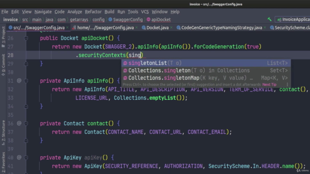 Securing Swagger API Documentation with an API Key (JWT) – Screenshot 4