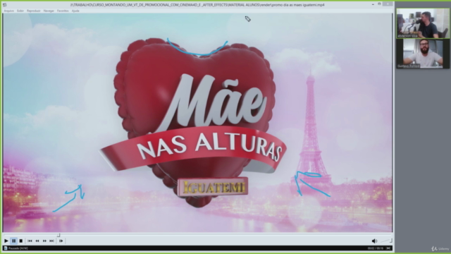 Cinema 4D e After Effects: Criando um VT publicitário – Screenshot 3