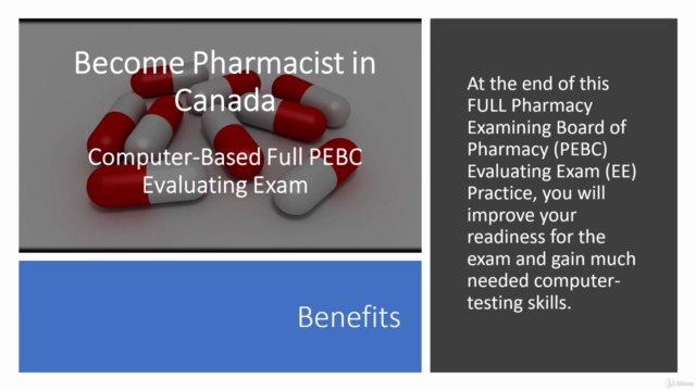 Become Pharmacist in Canada - FULL PEBC Evaluating Exam – Screenshot 1