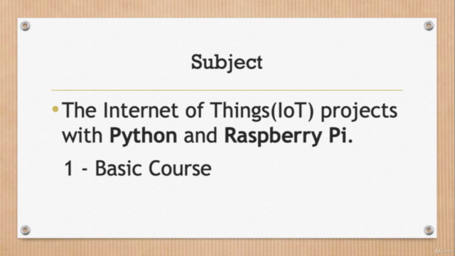Raspberry Pi, Python,  and Internet of Things (IoT) Project - Screenshot_01