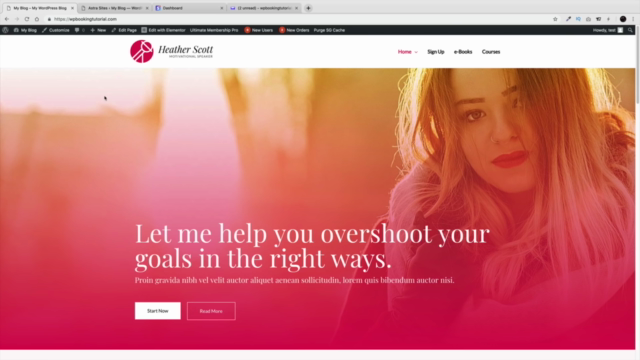 How To Make A Membership Website With WordPress – Screenshot 1